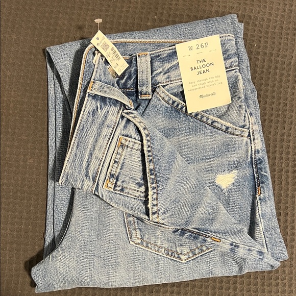 Madewell The Petite Balloon Jean Sz P26 - Picture 2 of 5